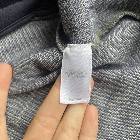 J JILL Women Jacket XL Houndstooth Preppy Old Money Knit Blazer Corporate Office - Picture 3 of 7